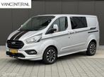 Ford Transit Custom Sport DC 2.0 TDCI 185PK Automaat L1, Autos, Argent ou Gris, Achat, 1750 kg, Euro 6