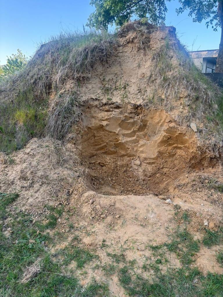 Opvulaarde gratis op te halen, Ophalen