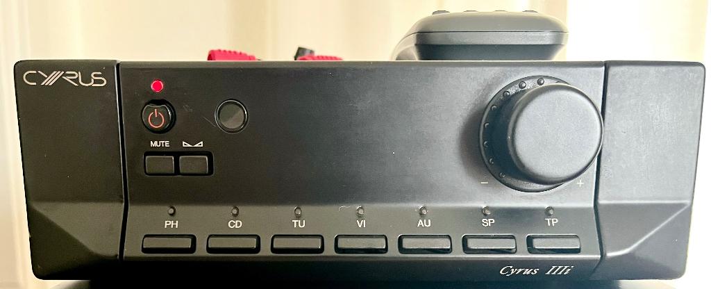 Cyrus 3i versterker met MM Phono en Cyrus AB ! LEES !, Ophalen of Verzenden, Gebruikt, Overige merken
