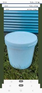 Seaux 10 litres avec couvercle alimentaire