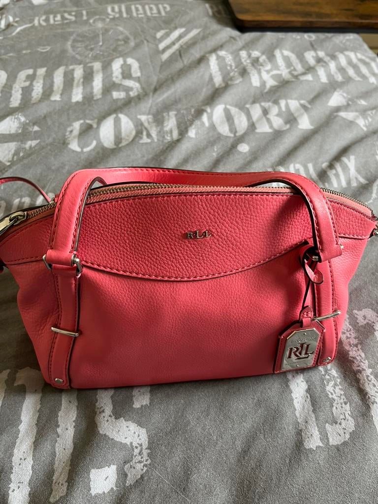 Roze handdtas Ralp Lauren, Ophalen, Zo goed als nieuw, Roze