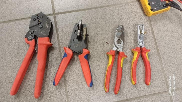Knipex tangen, Bricolage & Construction, Outillage | Outillage à main, Utilisé, Enlèvement