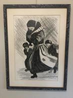 Origineel kunstwerk  Lis Tofte Petersen 1971 Deense, Antiquités & Art, Art | Peinture | Classique, Enlèvement ou Envoi