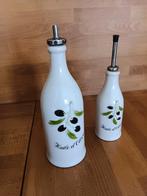 Olie en azijn flessen, Ophalen of Verzenden