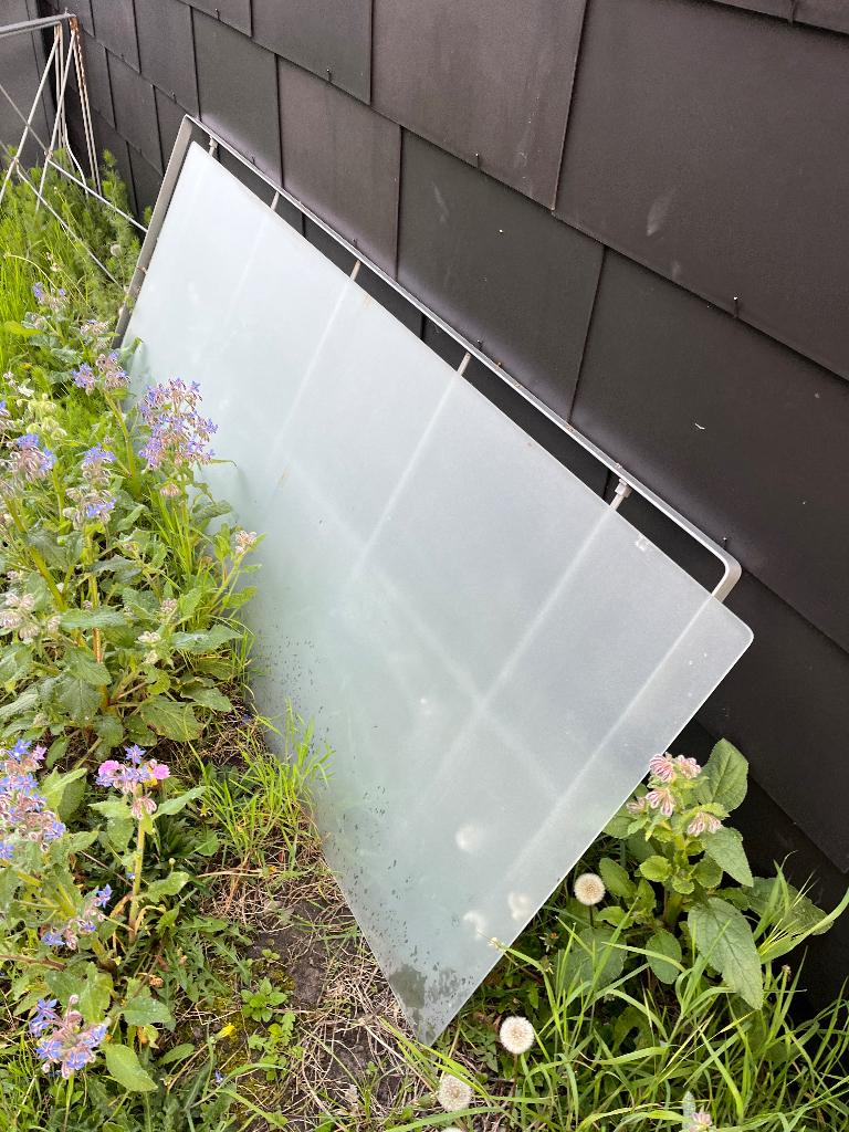 Gratis tuintafel, Tuin en Terras, Tuintafels, Gebruikt, Rechthoekig, Ophalen