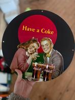 Reclamebord coca cola, Verzamelen, Ophalen, Zo goed als nieuw, Reclamebord