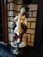 Porseleinen man met hond, bieden, perfecte staat perfect, Ophalen