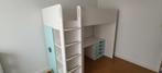 Hoogslaper met ingebouwde kast en bureau, Kinderen en Baby's, Kinderkamer | Stapelbedden en Hoogslapers, Ophalen, Zo goed als nieuw
