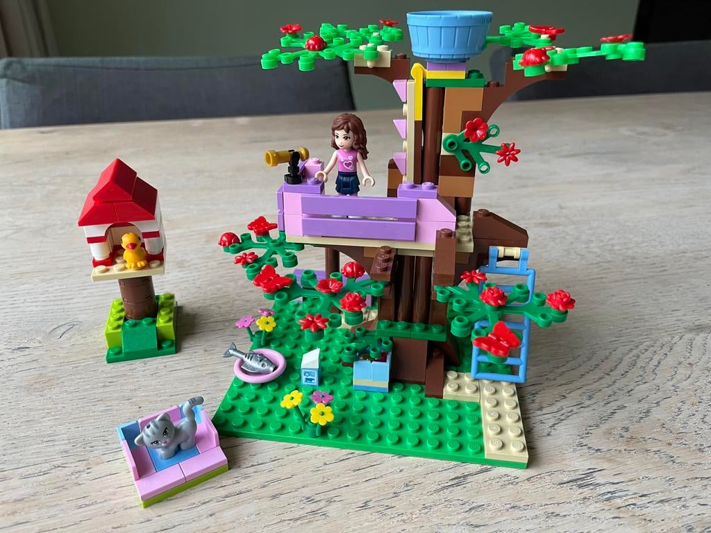 Lego friends Olivia’s boomhut 3065, Lego, Friends, Ophalen of Verzenden, Zo goed als nieuw