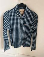 Blauw geruit hemd - Hollister - small, Ophalen of Verzenden, Zo goed als nieuw, Blauw