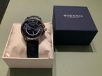 Heren rodania met ldb & plooi sluiting in nieuwstaat, Handtassen en Accessoires, Horloges | Heren, Leer, Staal, Polshorloge, Zo goed als nieuw