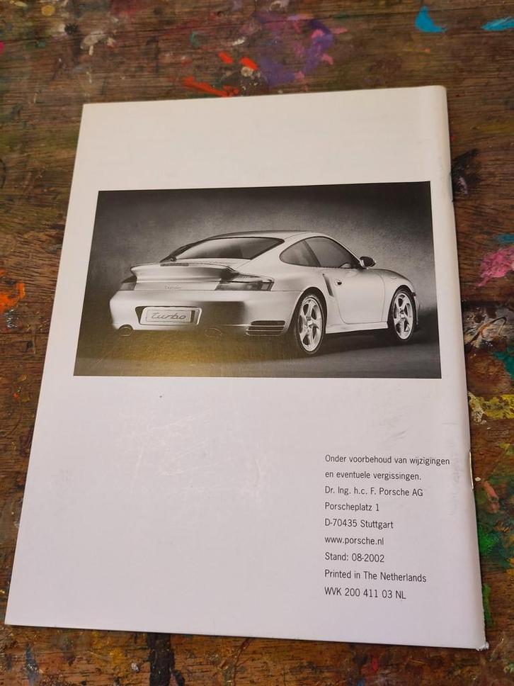 Porsche 911 Turbo Prijslijst - 2002, Boeken, Auto's | Boeken, Porsche, Ophalen of Verzenden