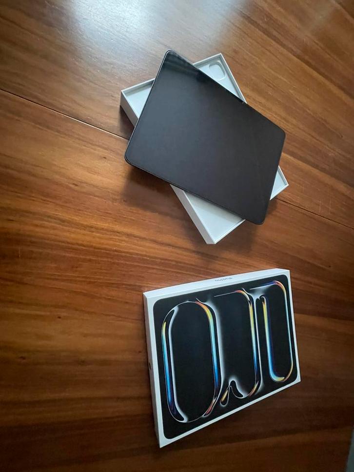 iPad Pro M4, Computers en Software, Apple iPads, Zo goed als nieuw, Apple iPad Pro, Wi-Fi, 13 inch of meer, 256 GB, Zwart, Ophalen