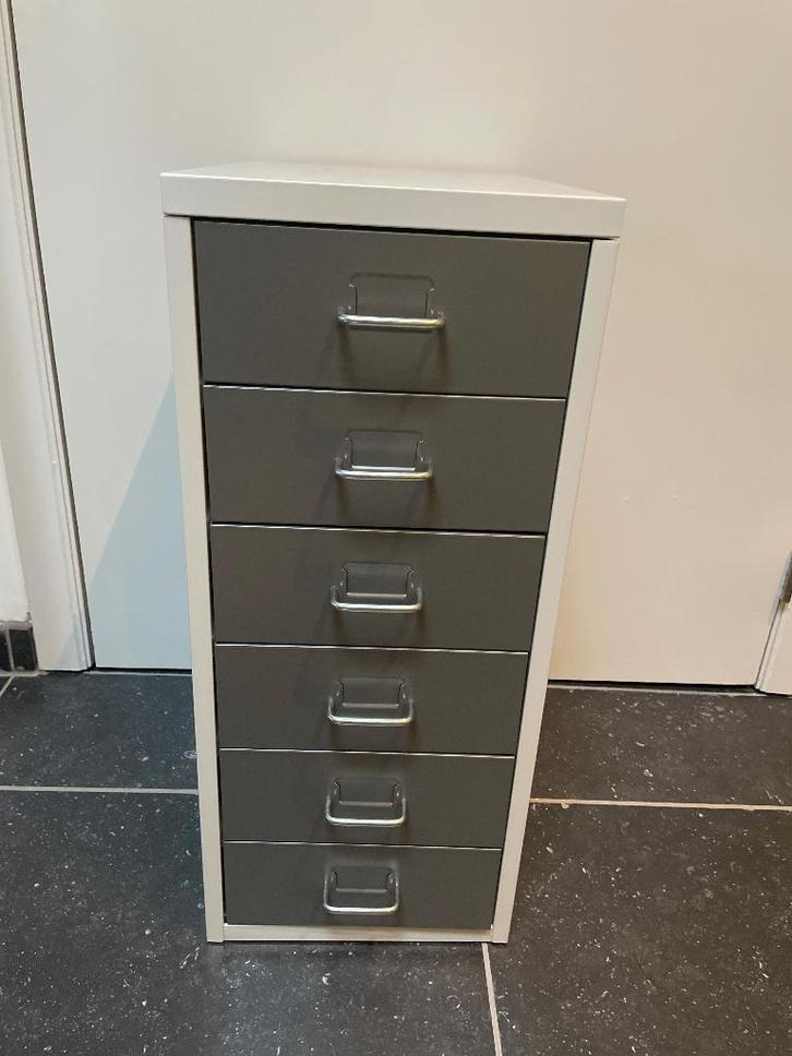 Ladeblok, Maison & Meubles, Armoires | Commodes, Comme neuf, Moins de 100 cm, Moins de 50 cm, 25 à 50 cm, Métal, 5 tiroirs ou plus