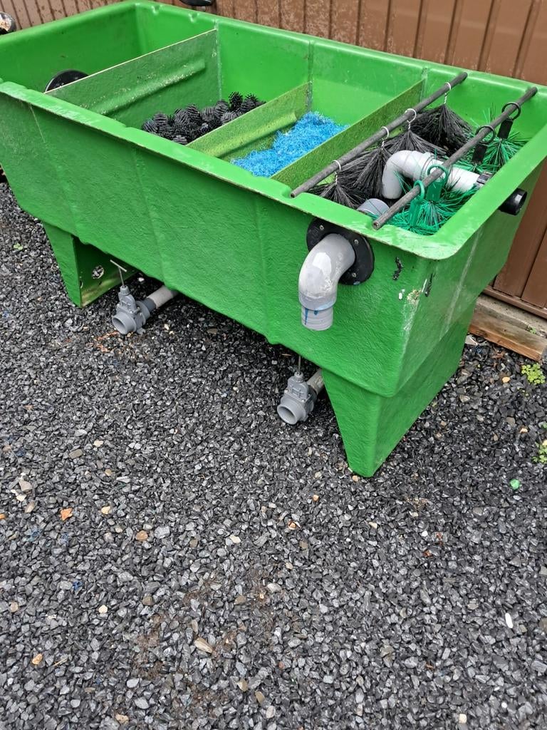 Vijverfilter, Ophalen