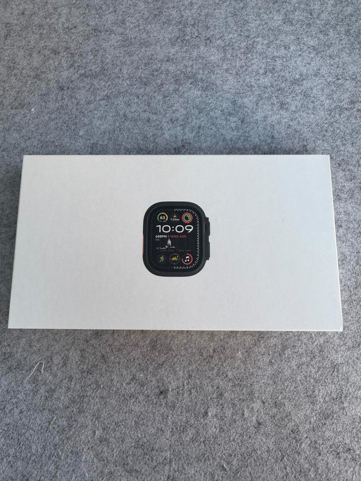Apple watch ultra 2 black edition, Bijoux, Sacs & Beauté, Montres connectées, Comme neuf, iOS, Noir, Distance, Bandage calorique