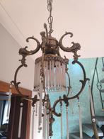 Sfeervolle neoklassieke / art-deco luchter met glasstaven, Ophalen