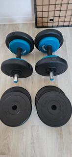 Dumbells zandgevuld 30kg, Sports & Fitness, Équipement de fitness, Enlèvement
