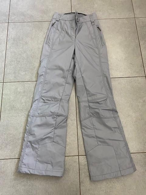 Lichtgrijze skibroek maat SMALL merk Poivre Blanc Nieuwstaat, Pantalon, Enlèvement ou Envoi, Taille 36 (S), Comme neuf