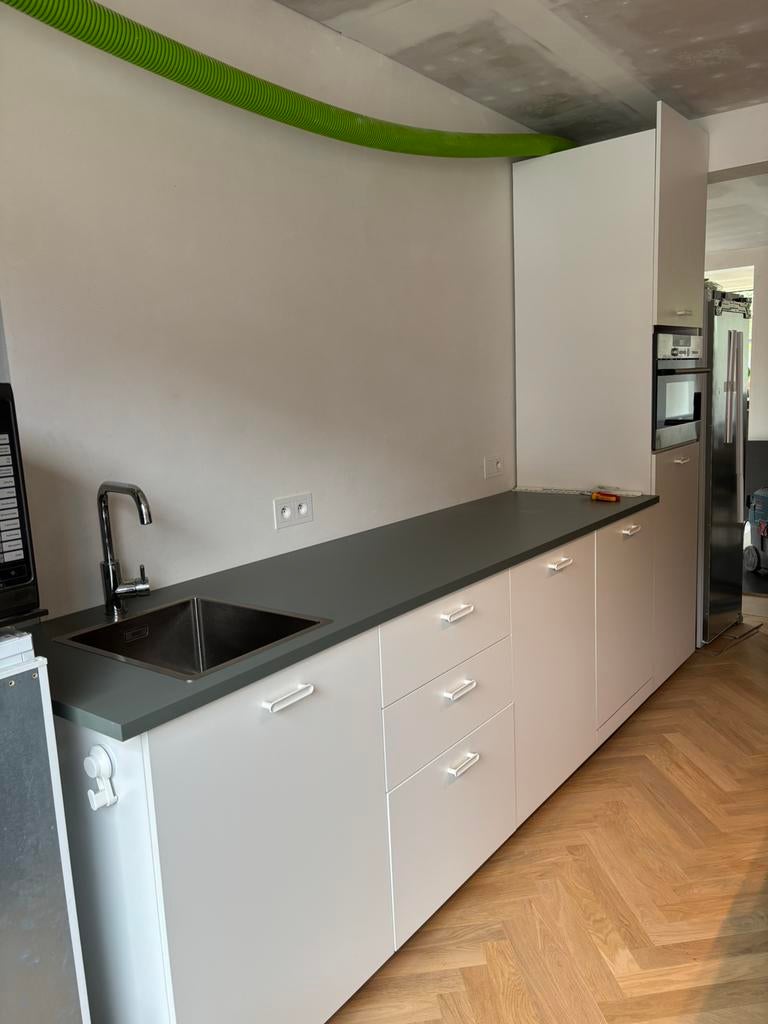 Cuisine Ikea Metod, Maison & Meubles, Enlèvement, Utilisé, Blanc, Cuisine à paroi simple