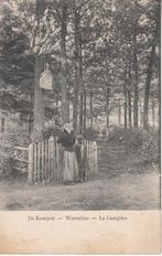 Postkaart - Westerlo - biddende kinderen kapelletje in bos, Ophalen of Verzenden, 1920 tot 1940, Gelopen, Antwerpen