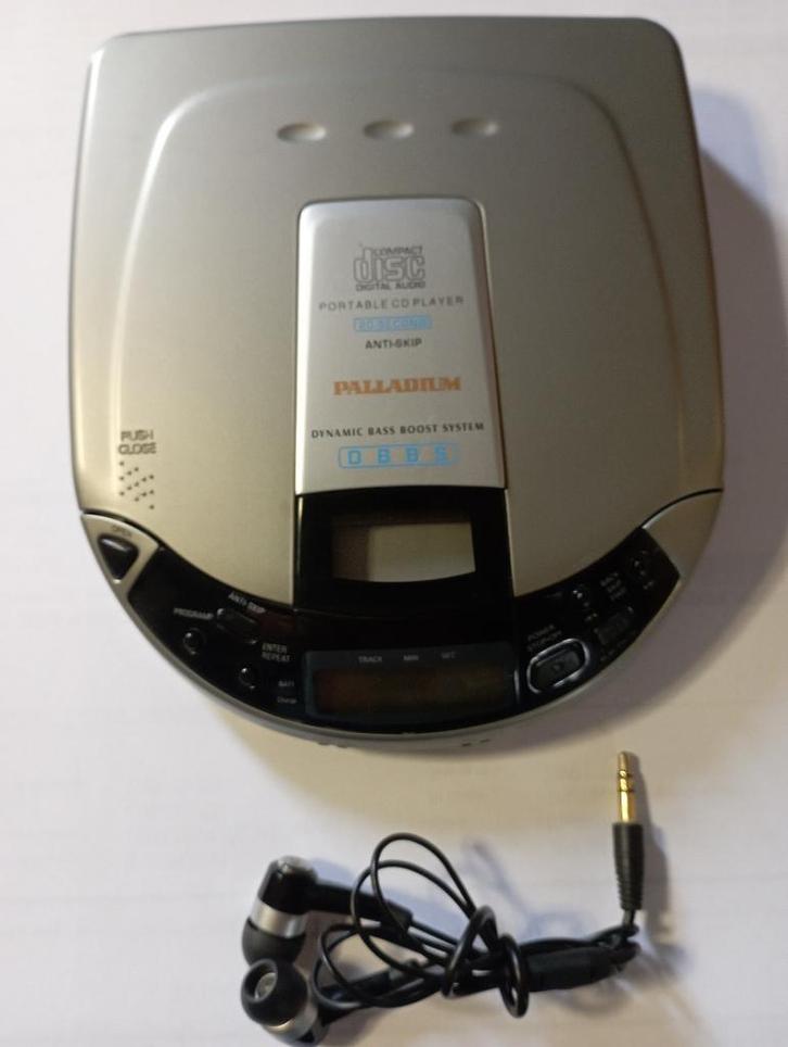 Palladium DBBS + draagbare Walkman-cd met antislip, Audio, Tv en Foto, Walkmans, Discmans en Minidiscspelers, Discman, Ophalen