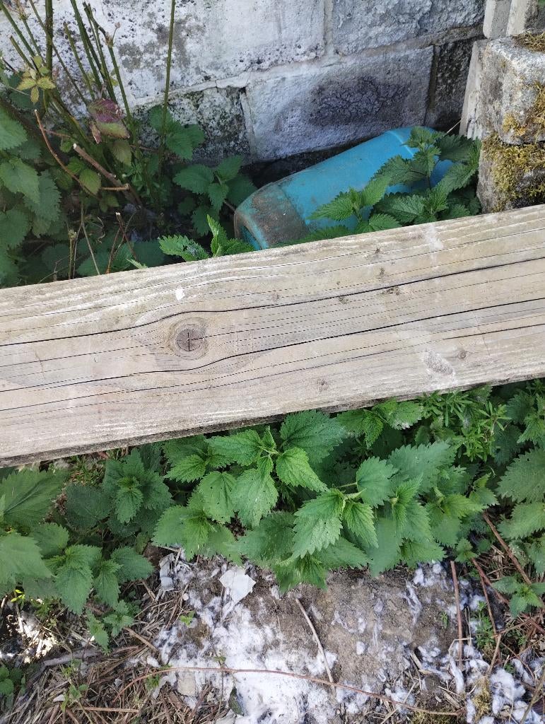 Houten balken, Enlèvement, Utilisé