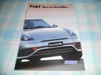 Brochure de la Fiat Barchetta 1998, Enlèvement ou Envoi