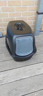 Kattenbak zwart, Dieren en Toebehoren, Kattenbakken, Ophalen, Gebruikt, Gesloten