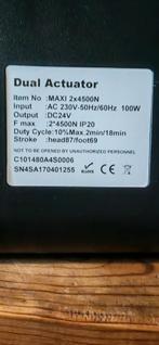 Moteur sommier électrique 2x4500N – Compatible MAXI, Enlèvement, Utilisé, Une personne, Sommier