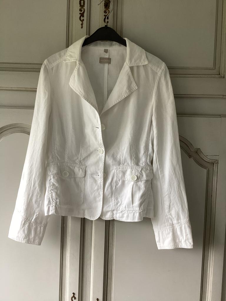 Veste en lin taille 36/38, Kleding | Dames, Jassen | Zomer, Ophalen of Verzenden, Zo goed als nieuw