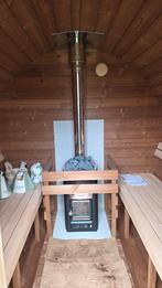 2M Barrel Sauna Gratis Levering en Plaatsing, Sport en Fitness, Sauna, Ophalen of Verzenden