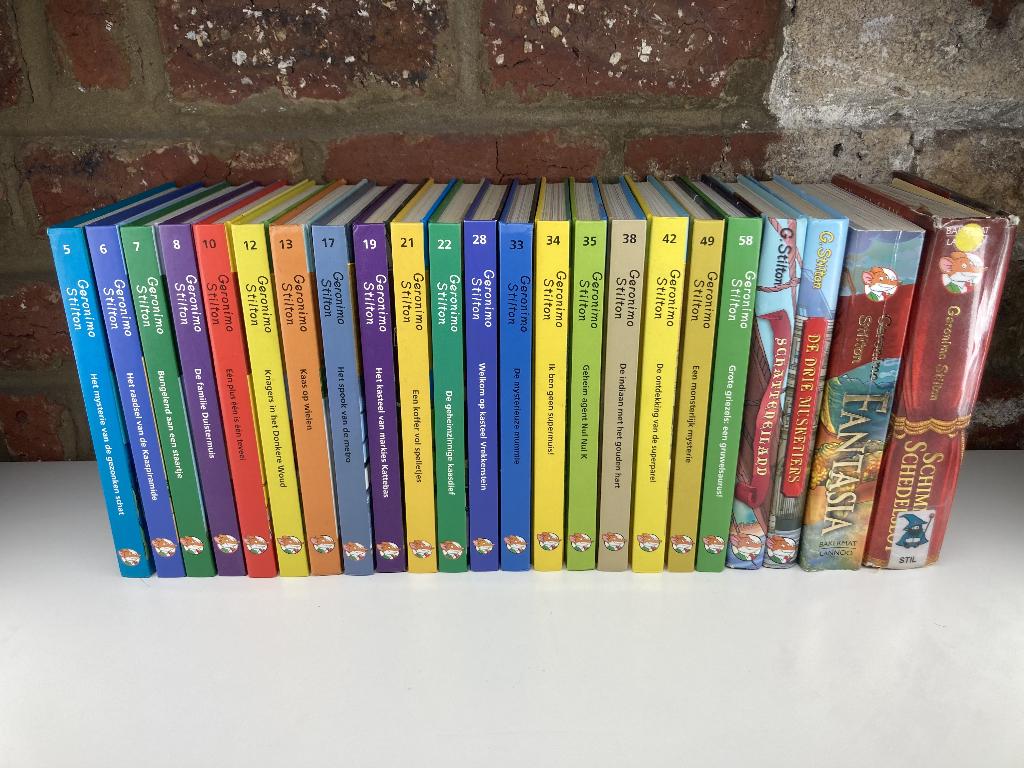 Boeken Geronimo Stilton, Boeken, Ophalen of Verzenden, Zo goed als nieuw, Geronimo Stilton, Fictie