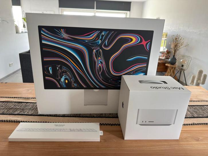 Apple studio display - nieuw + garantie - doos + factuur, Informatique & Logiciels, Apple Desktops, Neuf, Enlèvement
