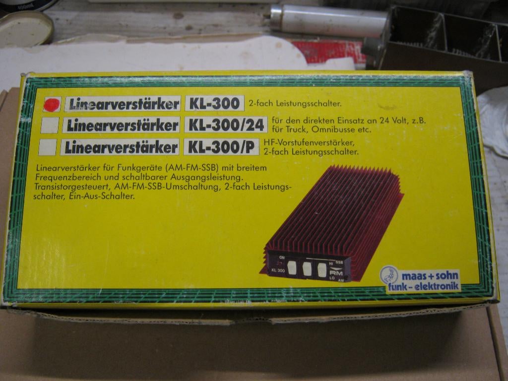 KL -300 RM, Telecommunicatie, Zenders en Ontvangers, Ophalen of Verzenden, Niet werkend, Zender en Ontvanger