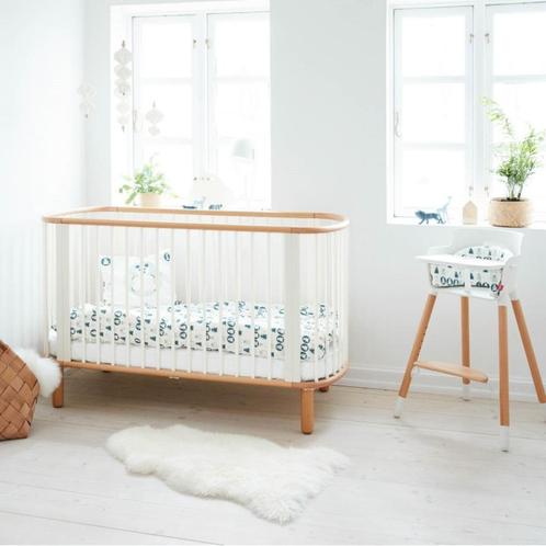 Flexa EVOLUTIEF OVAAL MASSIEF baby/kinderbed, Kinderen en Baby's, Kinderkamer | Bedden, Zo goed als nieuw, Ophalen of Verzenden