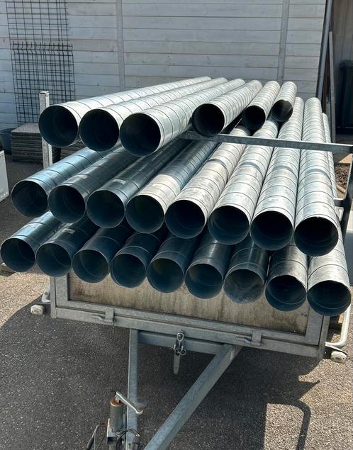 Cebeo Spiraalbuis-ventilatiebuis galva diameter 125, Doe-het-zelf en Bouw, Buizen en Afvoer, Zo goed als nieuw, Rechte buis, Overige materialen
