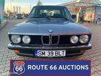 BMW 518i | 1985 | Route 66 Auctions, Autos, Achat, Entreprise, Boîte manuelle, Autre carrosserie