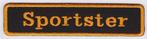 Harley Davidson Sportster stoffen opstrijk patch embleem #1, Verzenden, Nieuw
