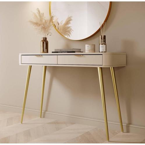 kaptafel of wandtafel bureau met zwarte poten nieuw in doos, Huis en Inrichting, Bureaus, Nieuw, Bureau, Ophalen