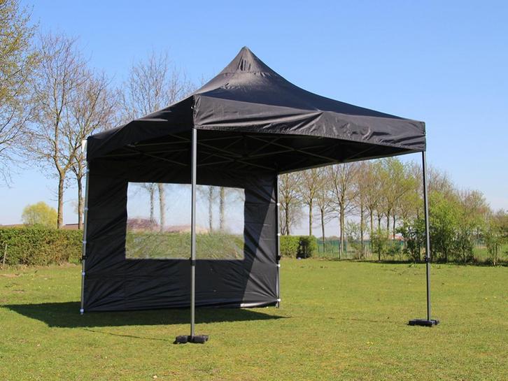 Vouwtent - 3x3 - incl. Zijwanden - stalen frame, Tuin en Terras, Partytenten, Nieuw, Partytent, 2 meter of meer, Minder dan 5 meter
