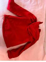 Veste Imperméable rouge -12-14 ans, Caravanes & Camping, Vêtements de pluie, Enlèvement, Comme neuf, Imperméable