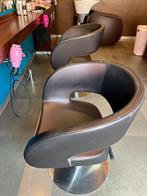 2 Professionele Kappersstoelen + Kapperswastafel, Werkplek, Ophalen, Gebruikt, Inrichting
