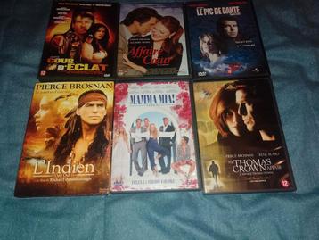 Te koop op dvd-lijst evoluerende Pierce Brosnan-films  beschikbaar voor biedingen