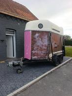 Paardentrailer BCW te renoveren, Ophalen, Gebruikt, Hout, 2-paards trailer