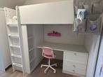 Smästad Hoogslaper en bureau in één, Kinderen en Baby's, Kinderkamer | Stapelbedden en Hoogslapers, Ophalen, Gebruikt, Hoogslaper
