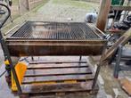 Grote inox barbecue 100x75 gaat levenslang mee, Tuin en Terras, Ophalen of Verzenden, Gebruikt