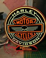 Nieuwe Harley Davidson reclamebak met LED verlichting., Ophalen of Verzenden, Nieuw, Lichtbak of (neon) lamp