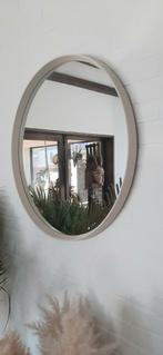 Grand miroir rond 70 cm blanc, Maison & Meubles, Utilisé, Enlèvement ou Envoi