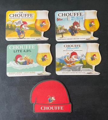 Bierviltjes - LA CHOUFFE 13 beschikbaar voor biedingen